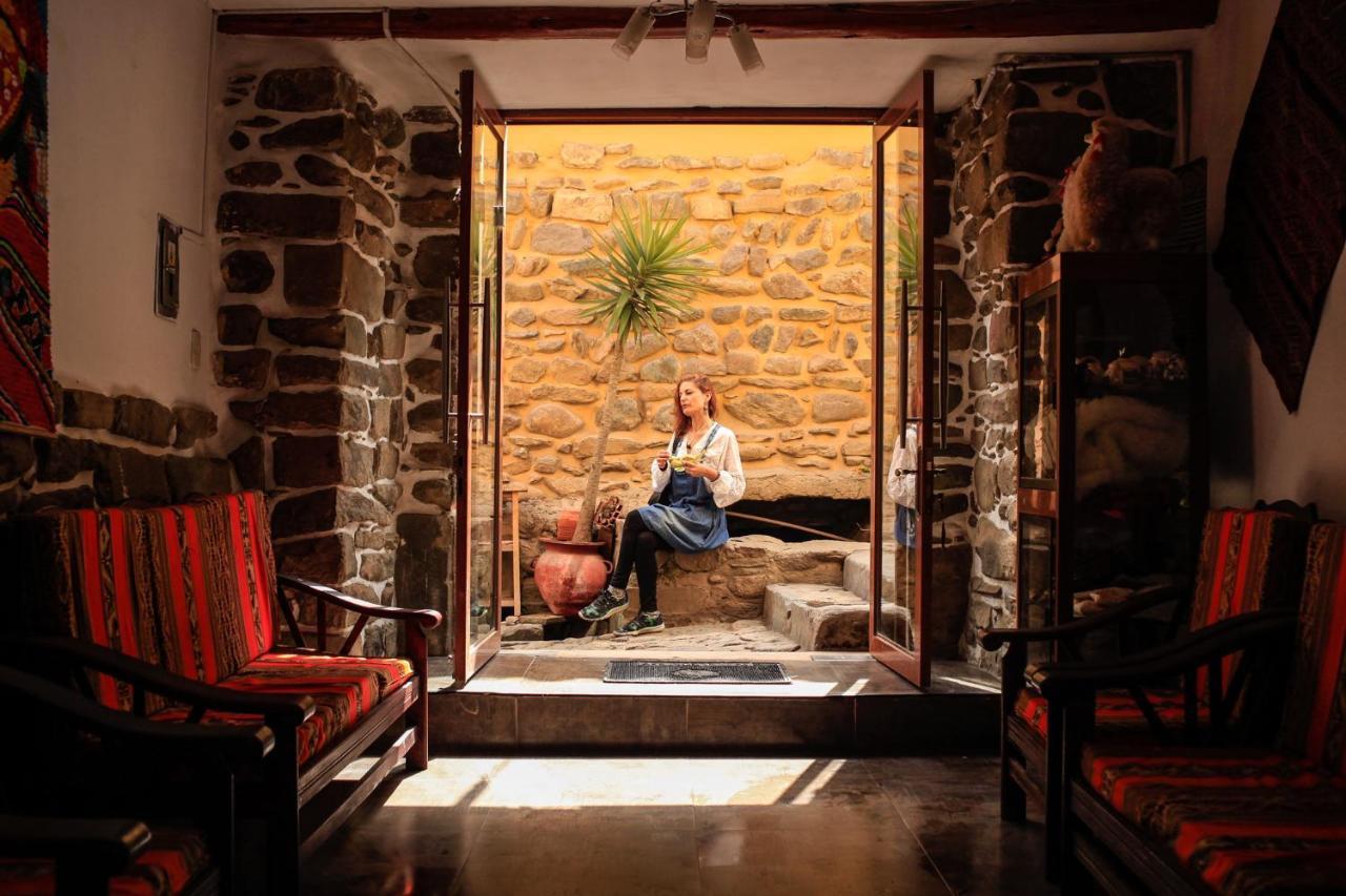 Eureka Lodge Ollantaytambo Buitenkant foto